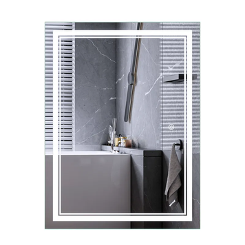 купить Дзеркало MIXXUS PREMIUM QUADRO MR20-80x60-REVERSE з LED Touch, Anti-fog, димером, рег. яскравості (MP6619) фото
