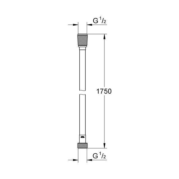 купити Душовий шланг Grohe Silverflex TwistStop 1750мм (28388001) фото