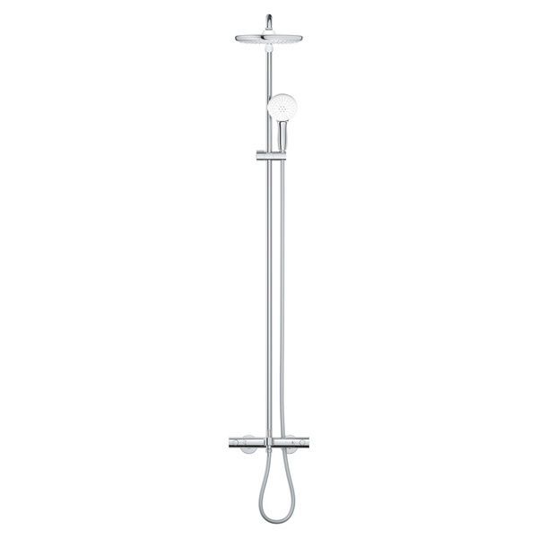 купити Душова система настінного монтажу Grohe Tempesta System 250 з термостатом для ванни (26672001) фото