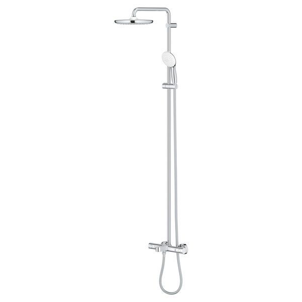 купити Душова система настінного монтажу Grohe Tempesta System 250 з термостатом для ванни (26672001) фото