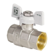 Кран кульовий Koer 3/4" ГГМ (KR.217.W) білий (KR0179) KR0179 фото 1
