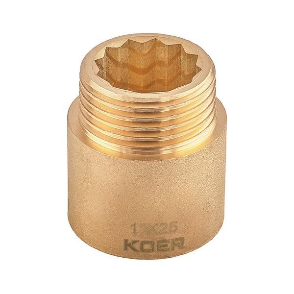 купити Подовжувач Koer KF.E10-25.WN - 1"-25мм без нікелю (KR5671) фото