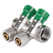 Коллектор теплого пола вентильный с фитингом Koer KR.1123-2 3/4&rdquo;x2 ways (KR2829) KR2829 фото 1