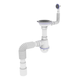 Сифон для кухни Zerix SK-02-C 3 1/2"x40 с резьбовым выпуском и круглым переливом (ZX4954) ZX4954 фото 1