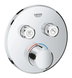 Смеситель скрытого монтажа с термостатом на 2 потребителя Grohe SmartControl Mixer (29145000) 29145000 фото 1