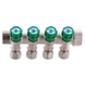 Коллектор теплого пола Koer KR.1124-4 1&rdquo;x4 ways (KR2834) KR2834 фото 3