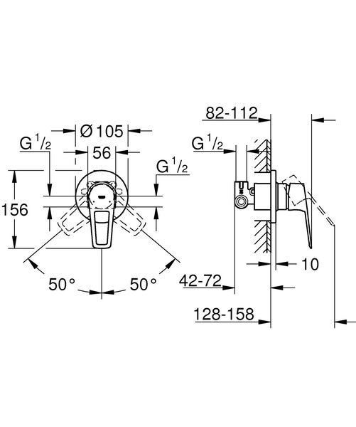 купити  Набір для гігієн.душу Grohe BauLoop New (UA11104202) фото