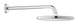 Верхний душ с настенным кронштейном Grohe Tempesta (26668000) 26668000 фото 1