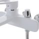 Змішувач для ванни з коротким виливом MIXXUS NEVADA 009 EURO Білий (MI5800) MI5800 фото 3