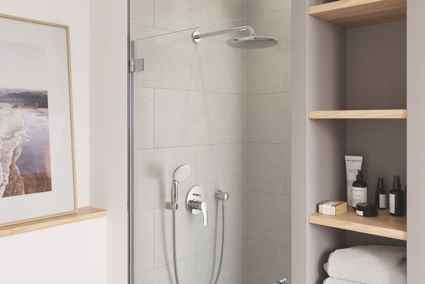 купить Верхний душ с настенным кронштейном Grohe Tempesta (26668000) фото