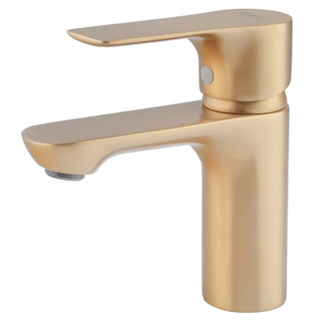купить Змішувач для умивальника Haiba Milano 001 BRUSHED GOLD (HB9619) фото