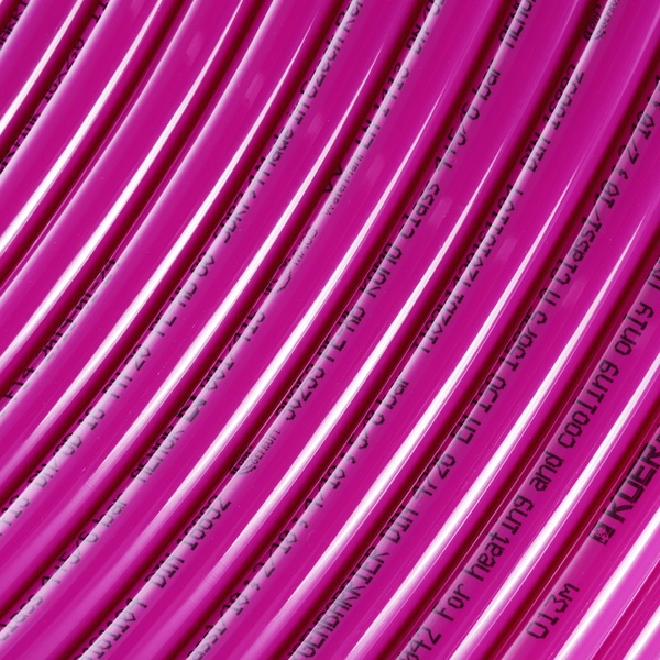Труба для теплого пола с кислородным барьером Koer PEX-B EVOH 16*2,0 (pink) (240 м) (KR2828) KR2828 фото