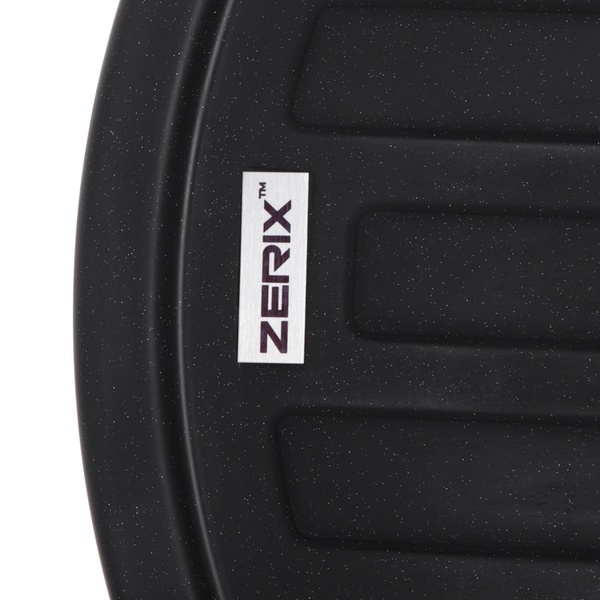 Мийка кухонна ZERIX ZS-7750R-14 Чорний металік (ZX4562) ZX4562 фото