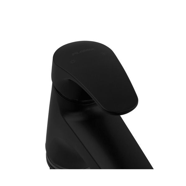 купити Змішувач для умивальника Plamix Fidel-001 SET Matte black (з підведенням) (PM0660) фото