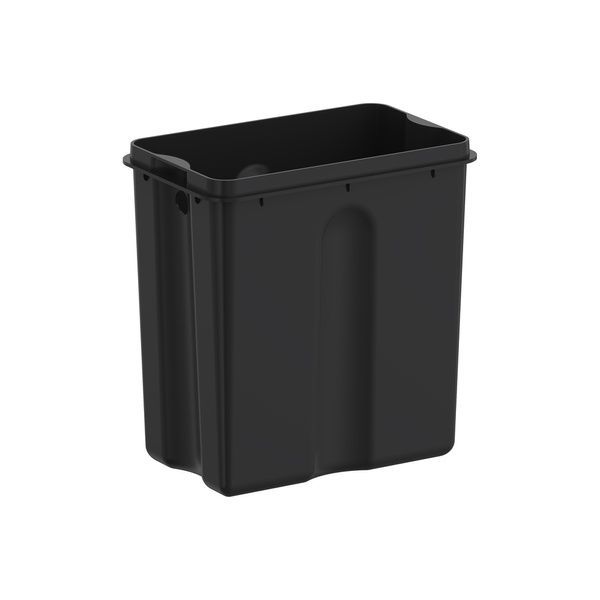 купити Відро для сміття з плавним закриттям прямокутне KOER TC-010315-02 15 л (колір нержавійка) (KR5603) фото