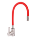 Смеситель для кухни Zerix LR74004-1 с красным гибким изливом (LL1476) LL1476 фото 1