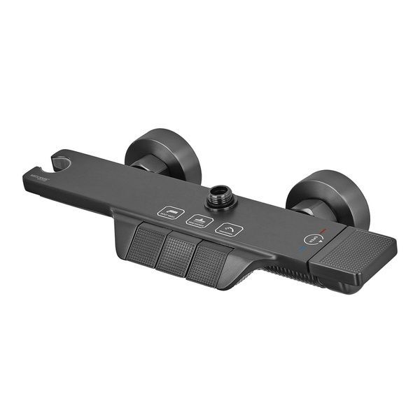 купити Душова колона зі змішувачем Mixxus Premium Terra 009-J Graphite (колір графіт) (MI8385) фото