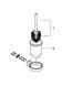 Йорж для унітазу Grohe Essentials Cube New (40513001) 40513001 фото 3