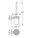 Йорж для унітазу Grohe Essentials Cube New (40513001) 40513001 фото 2