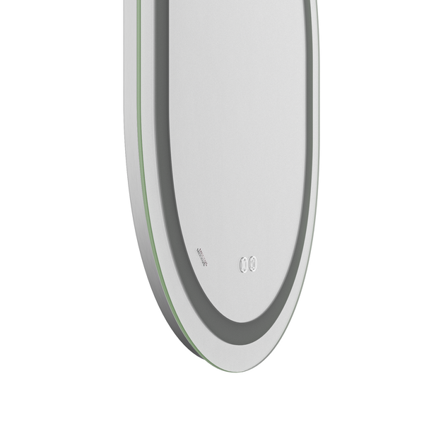 купить Дзеркало MIXXUS PREMIUM ELLIPSE MV05-80x60-REVERSE з LED Touch, Anti-fog, димером (3-6,5kK) (MP6642) фото
