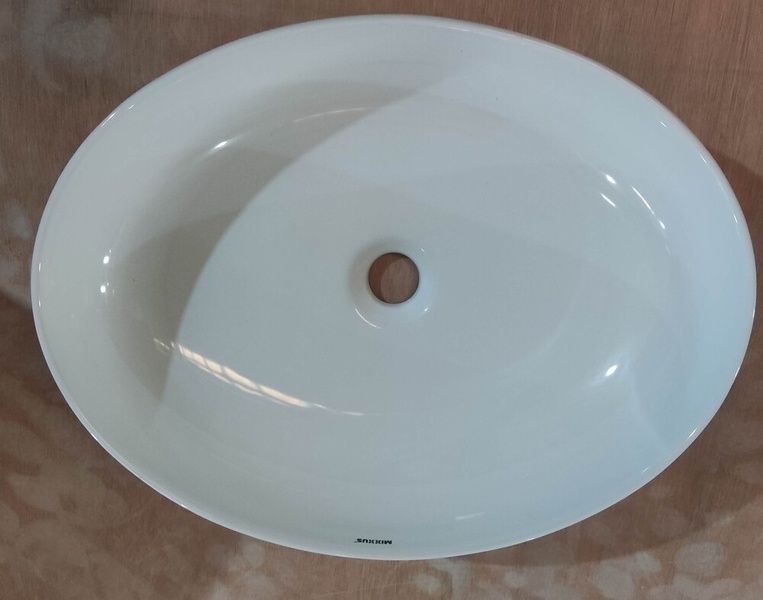 купить Раковина накладна MIXXUS PREMIUM ELLIPSE-0102 515х400х130mm (MP6551) фото