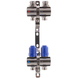 Коллекторный блок с термостатическими клапанами Koer KR.1100-02 1&rdquo;x2 ways (KR2628) KR2628 фото 1