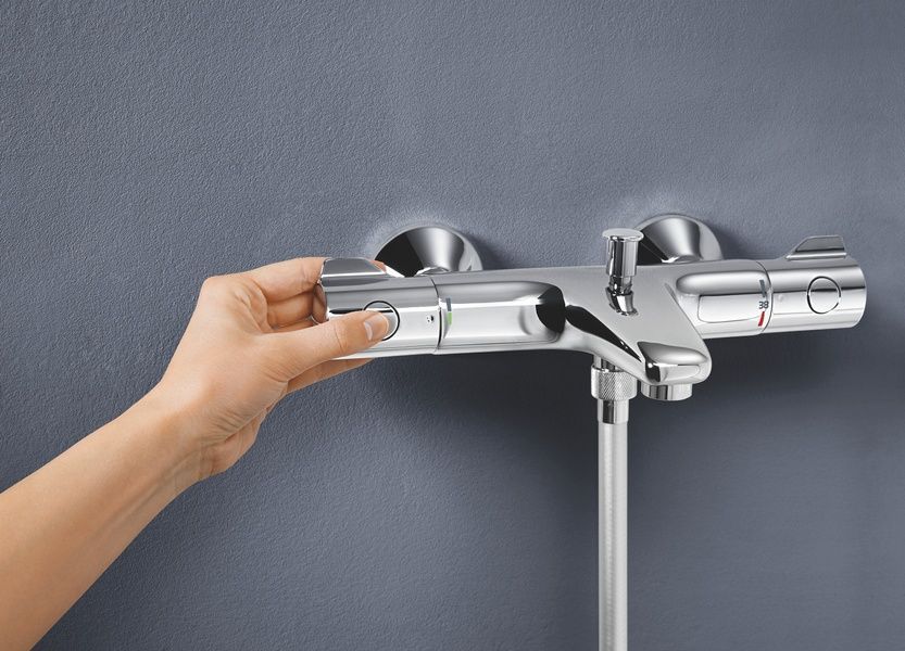 купить Смеситель для ванной с термостатом Grohe Grohtherm 800 (34567000) фото
