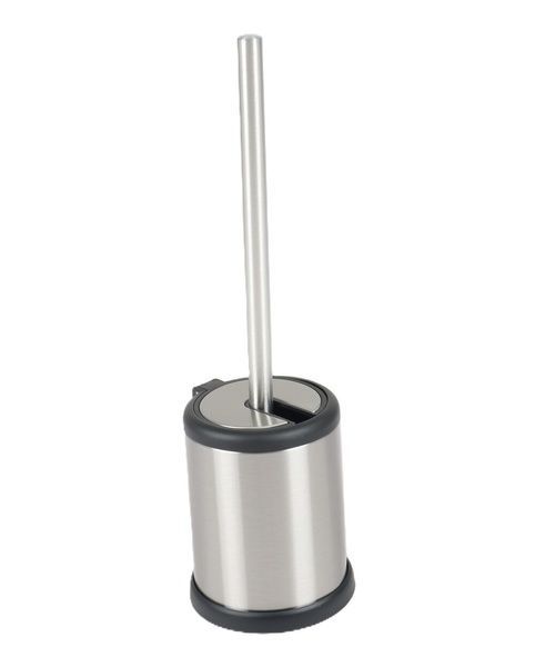 купить Йоржик для унітазу підлоговий MIXXUS TOPPER-TB0201 SS COLOR (колір нержавійка) (MI7093) фото