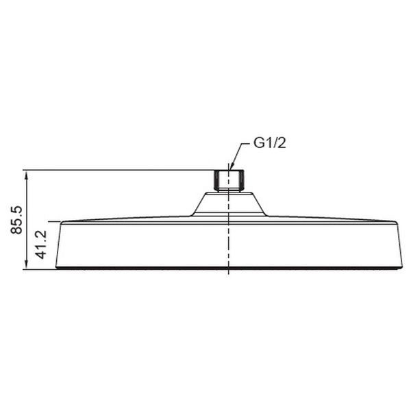 купити Лійка для душу стельова Koer KP-0403-05-OH 300мм (KR4994) фото