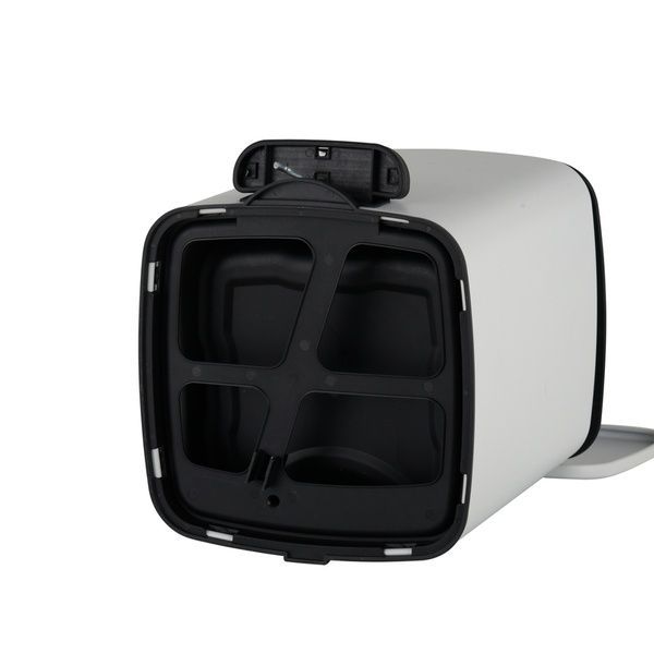 купить Відро для сміття з плавним закриттям квадратне ZERIX KUBIX-TC0106 WHITE 6 л (колір білий) (ZX6109) фото