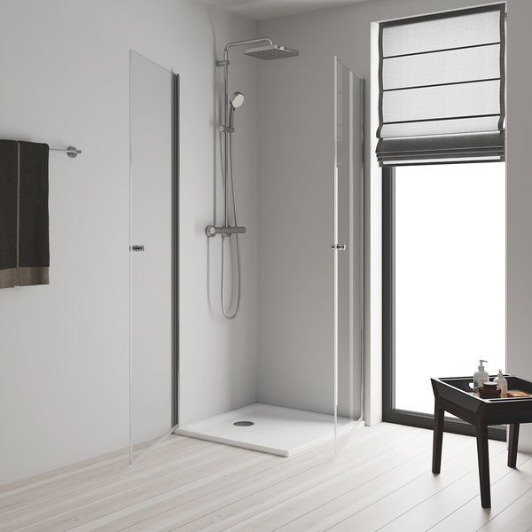 купити Душова система з термостатом для душа Grohe New Tempesta Cosmop. System (26689000) фото