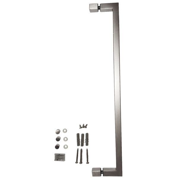 купити Шторки скляні на ванну розпашні KOER SR BS02-80x140-TR-01 прозоре скло 6мм хром (KR5401) фото