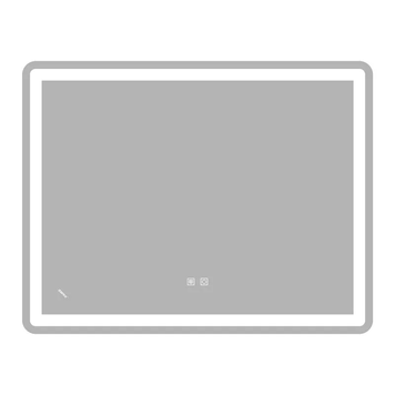 купить Дзеркало ZERIX MIRRA MR05-90x70-REVERSE з LED Touch, Anti-fog, димером, рег. яскравості (ZX6059) фото