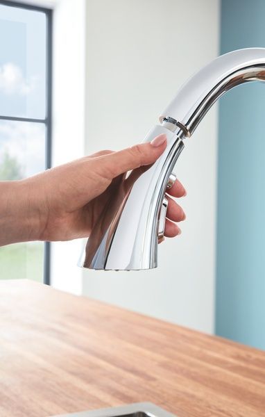 купити Змішувач для кухні з висувним виливом Grohe Zedra (32294002) фото