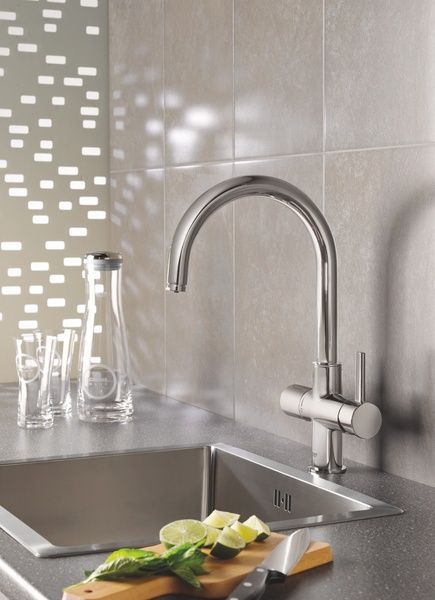купити Змішувач для кухні з підключенням до фільтру Grohe Blue Pure (33251000) фото