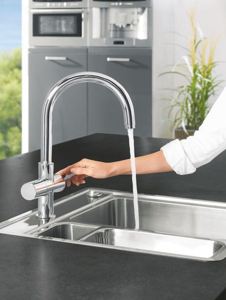 купити Змішувач для кухні з підключенням до фільтру Grohe Blue Pure (33251000) фото