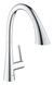 Змішувач для кухні з висувним виливом Grohe Zedra (32294002) 32294002 фото 1