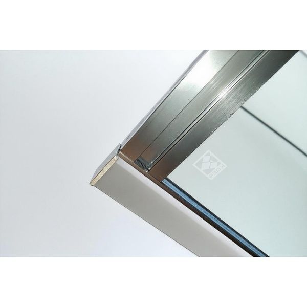купити Шторки скляні на ванну розсувні KOER SR BS06-120x150-TR-07 прозоре скло EASY CLEAN 6мм графіт (KR5947) фото