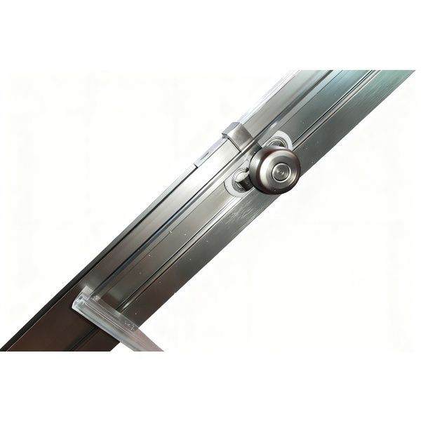 купити Шторки скляні на ванну розсувні KOER SR BS06-120x150-TR-07 прозоре скло EASY CLEAN 6мм графіт (KR5947) фото