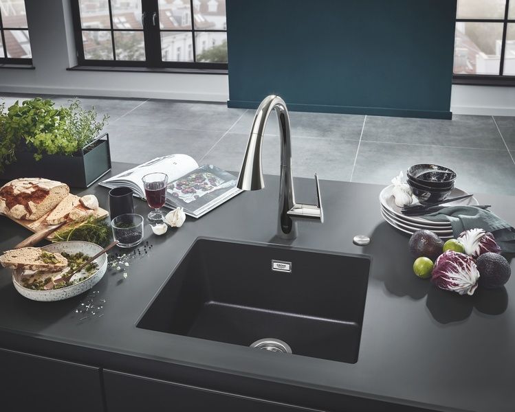 купити Змішувач для кухні з висувним виливом Grohe Zedra (32294002) фото