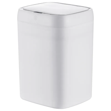 купити Відро для сміття сенсорне прямокутне MIXXUS WAVE-TC0314 WHITE 14 л (колір білий) (MI8404) фото