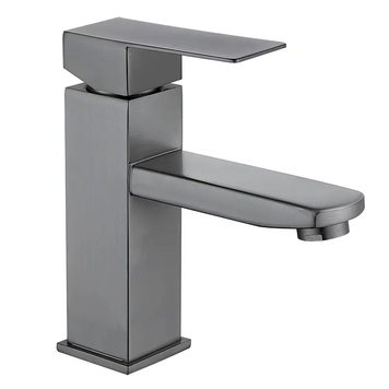 купить Змішувач для умивальника з нерж. сталі SUS304 Mixxus KUB-001 graphite (MI6093) фото