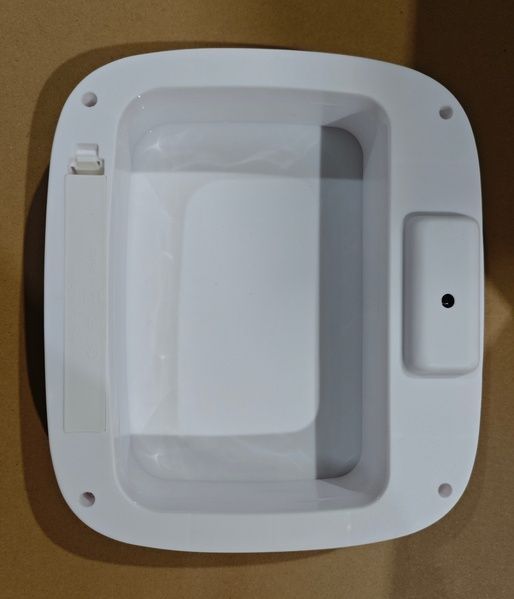купить Відро для сміття сенсорне прямокутне MIXXUS WAVE-TC0314 WHITE 14 л (колір білий) (MI8404) фото