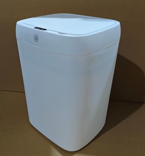 купить Відро для сміття сенсорне прямокутне MIXXUS WAVE-TC0314 WHITE 14 л (колір білий) (MI8404) фото