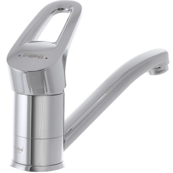 купить Смеситель для умывальника HAIBA OPUS 555-15CM NUT (Цвет хром) (HB0336) фото