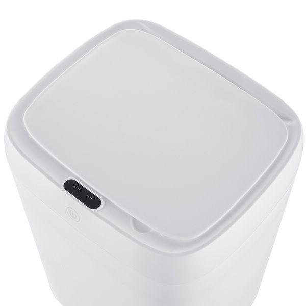 купить Відро для сміття сенсорне прямокутне MIXXUS WAVE-TC0314 WHITE 14 л (колір білий) (MI8404) фото