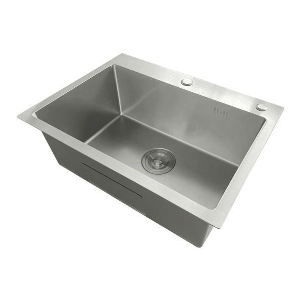 купити Мийка з нерж. сталі MIXXUS MH5843 MICRO DECOR SS COLOR (3.0/0.8) (колір нержавійка) (MI8216) фото