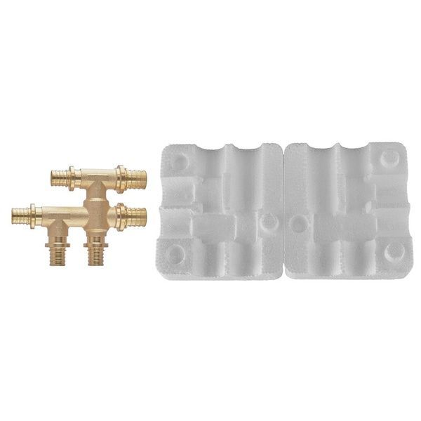 купить Тройник в одной плоскости (теплоизоляционный кожух) 20(2.8mm) x 20(2.8mm) x 20(2.8mm) KOER KA.TU-20 (KR5867) фото