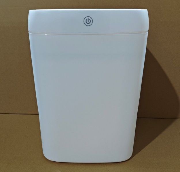 купить Відро для сміття сенсорне прямокутне MIXXUS WAVE-TC0314 WHITE 14 л (колір білий) (MI8404) фото