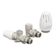 Комплект для підключення радіатора Koer SET-16 - 1/2"x3/4" (осьовий) з термоголовкою ЗЗ (KR3179) KR3179 фото 1
